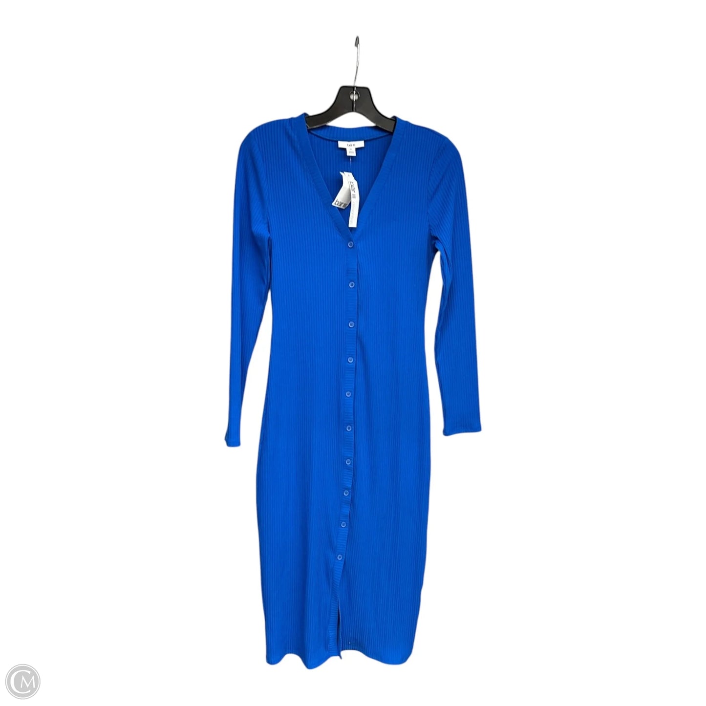 Dress Casual Maxi By Bar Iii In Blue, Size: M