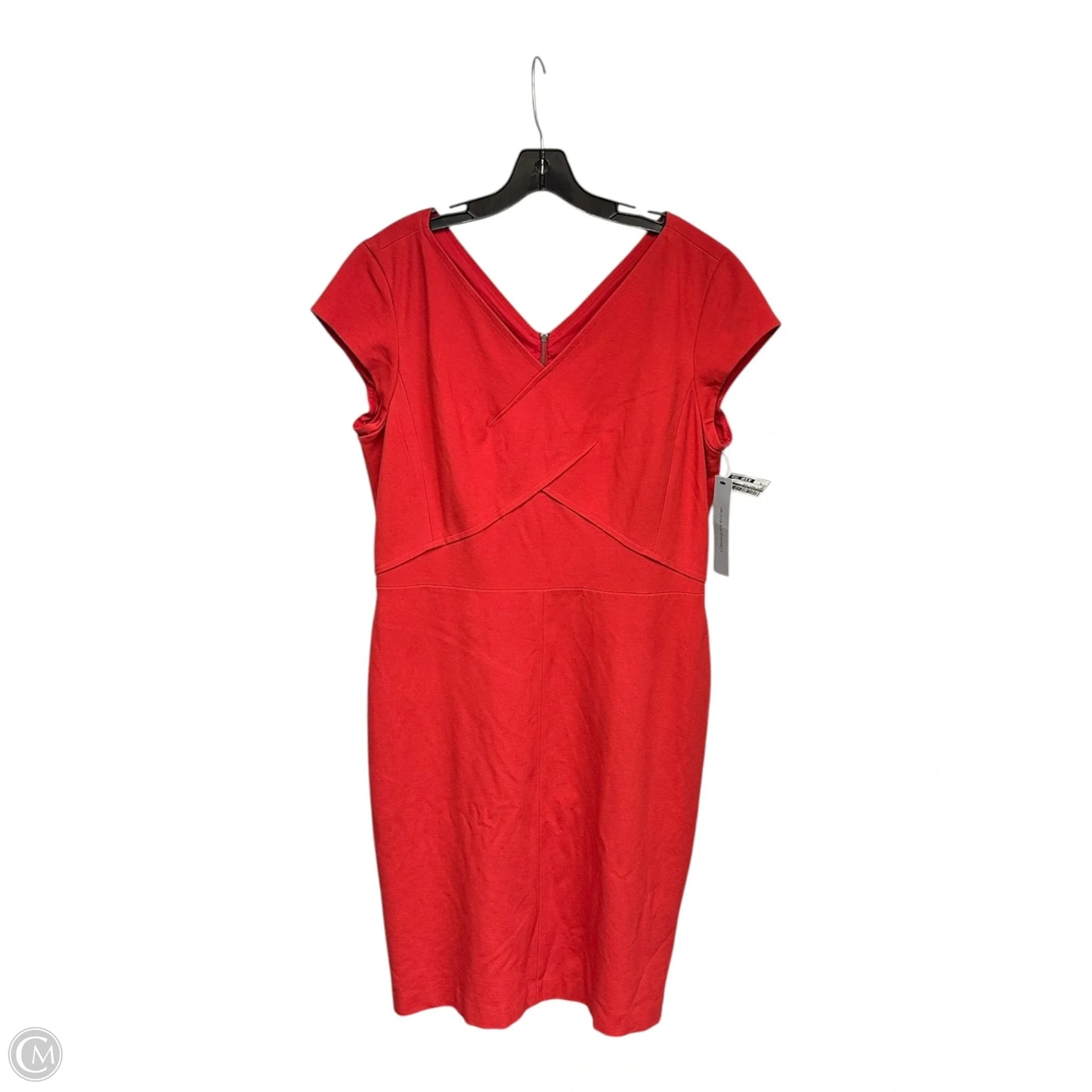 Dress Party Midi By Classiques Entier In Red, Size: 16