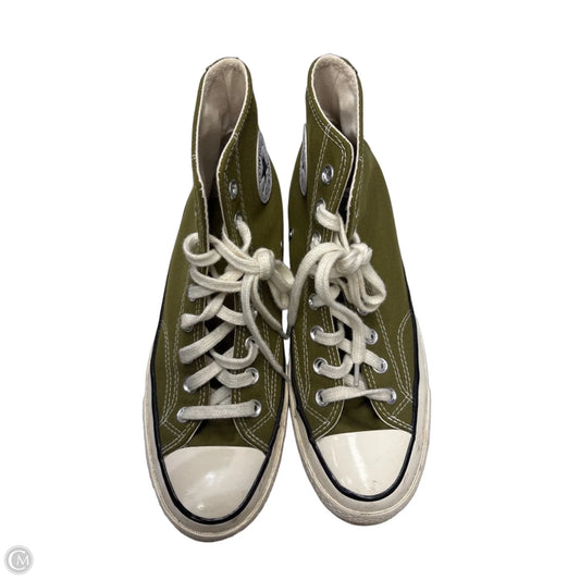 Shoes Sneakers By Converse In Green, Size: 9
