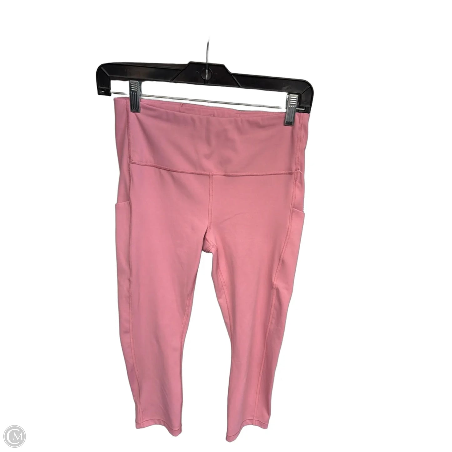 Athletic Capris By Athleta In Pink, Size: M