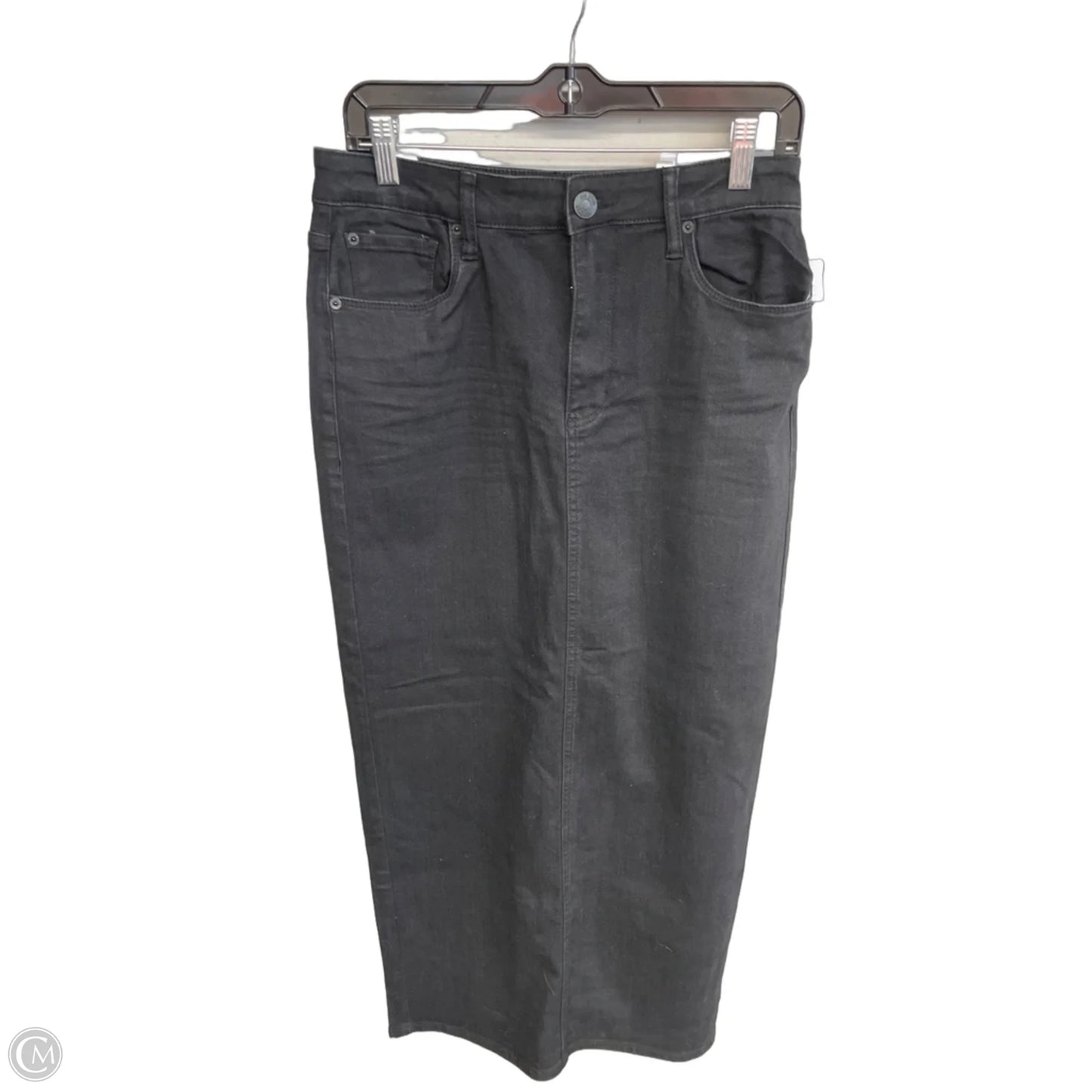 Skirt Maxi By Sts Blue In Black Denim, Size: 4