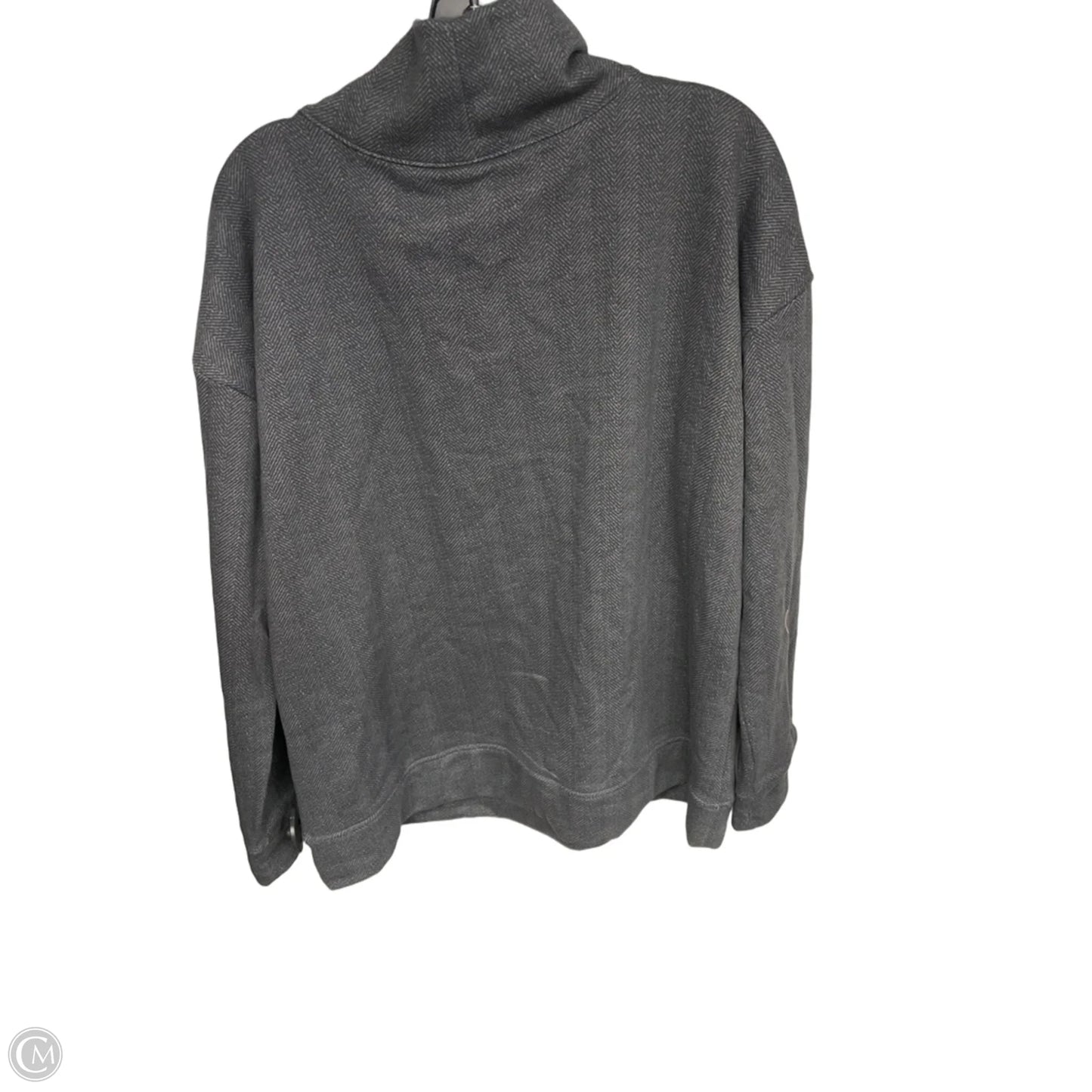 Athletic Sweatshirt Collar By Columbia In Grey, Size: Xxl