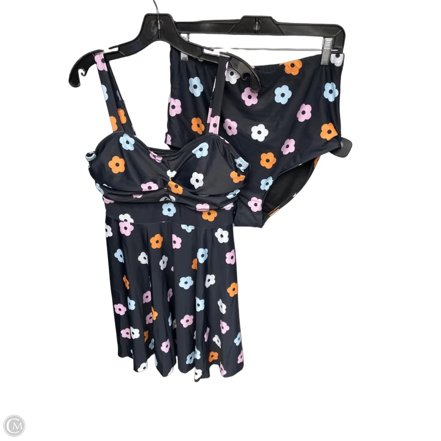 Swimsuit 2pc By Bloomchic In Floral Print, Size: Xl