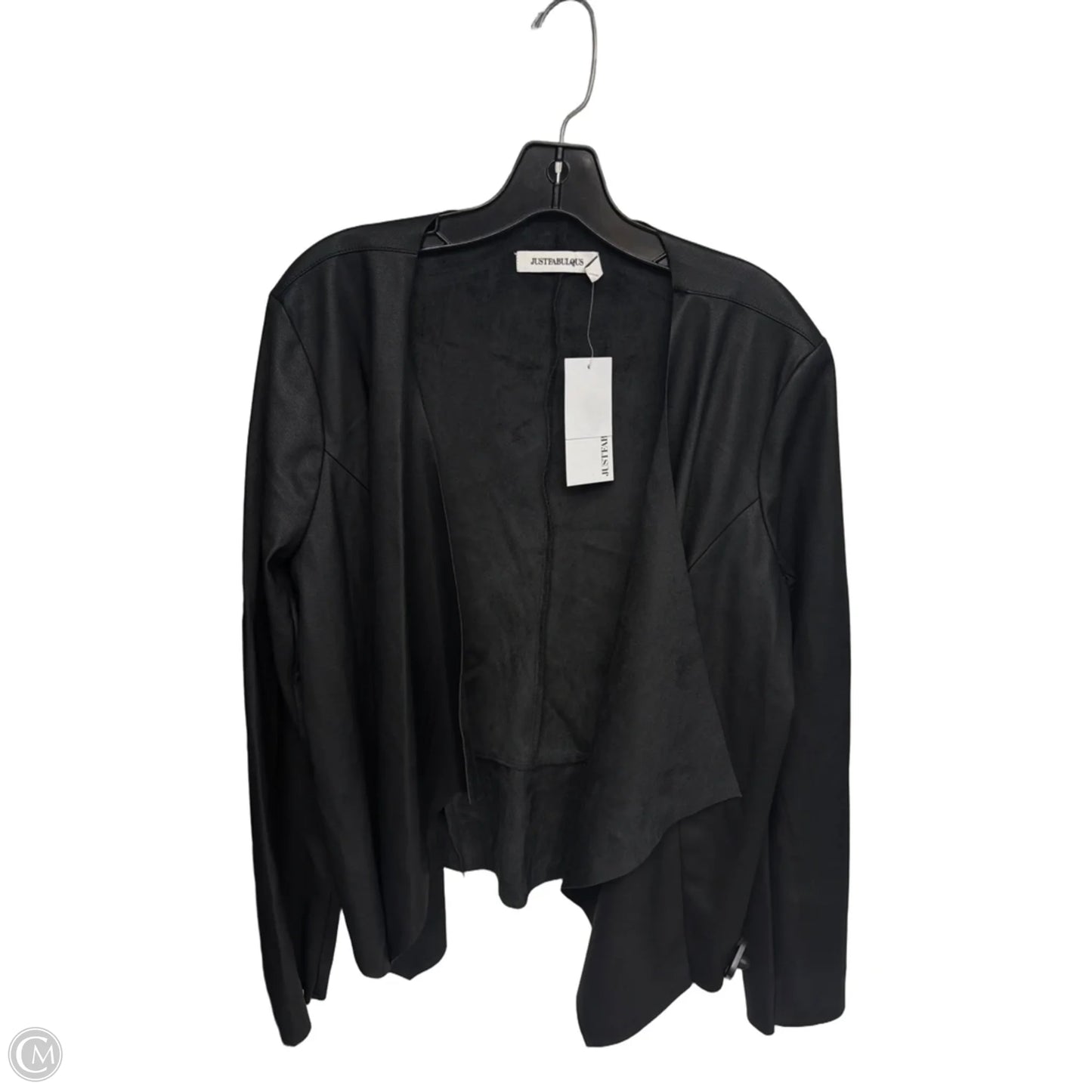 Cardigan By Just Fabulous In Black, Size: Xxl