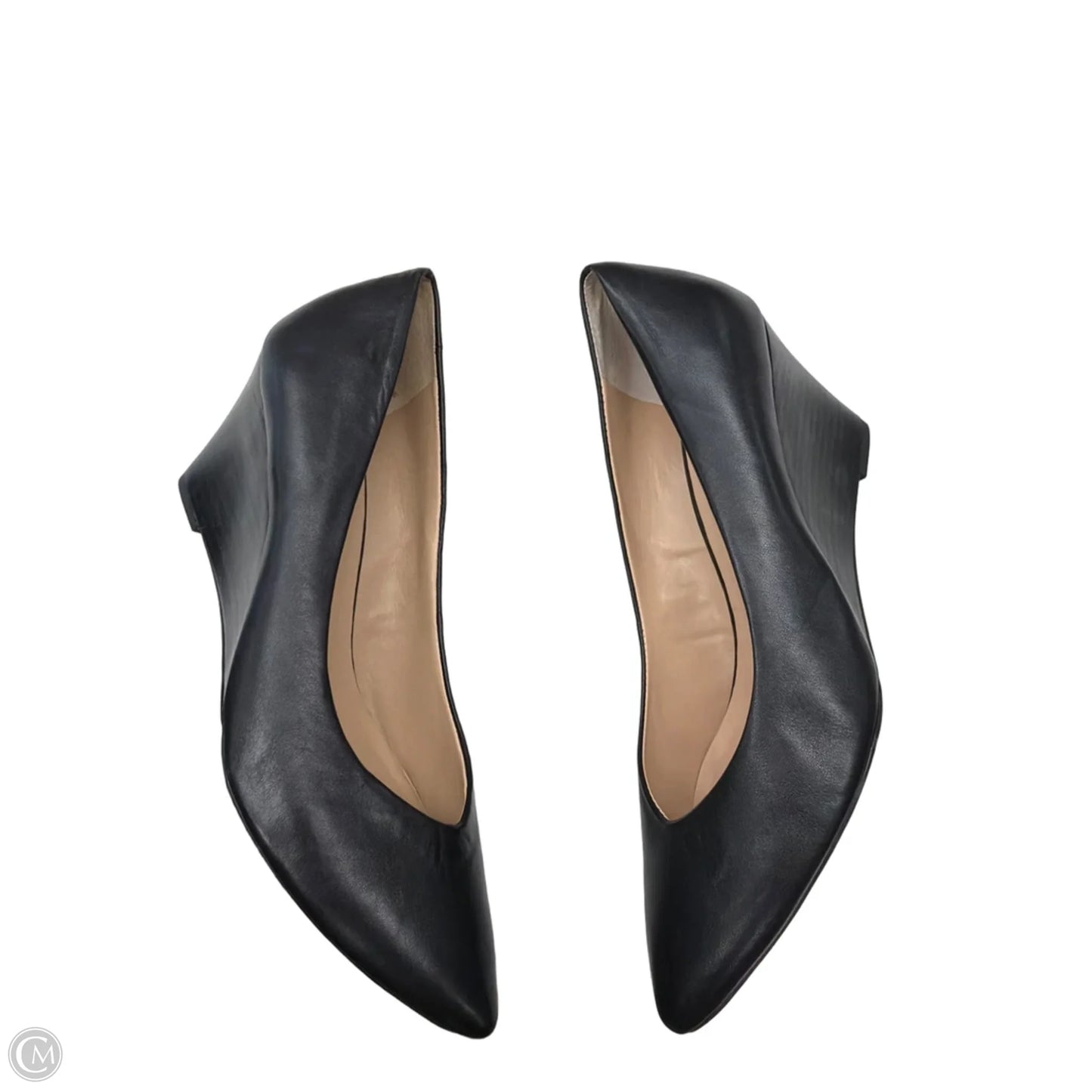 Shoes Heels Wedge By Franco Sarto In Black, Size: 9.5