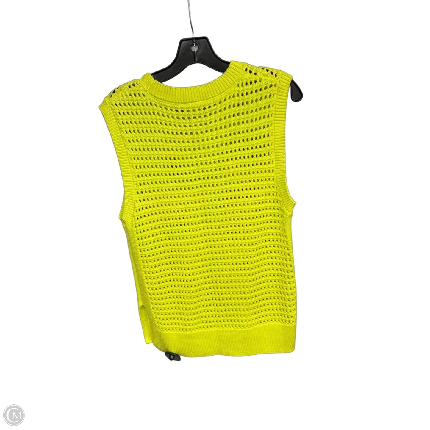 Top Sleeveless By Varley In Yellow, Size: M