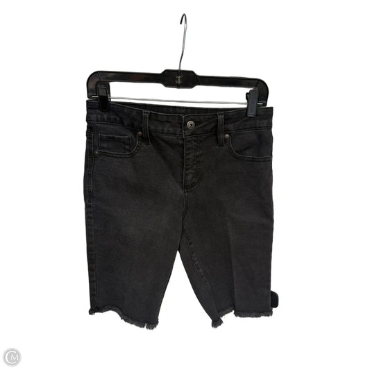 Shorts By Style And Company In Black Denim, Size: 6p