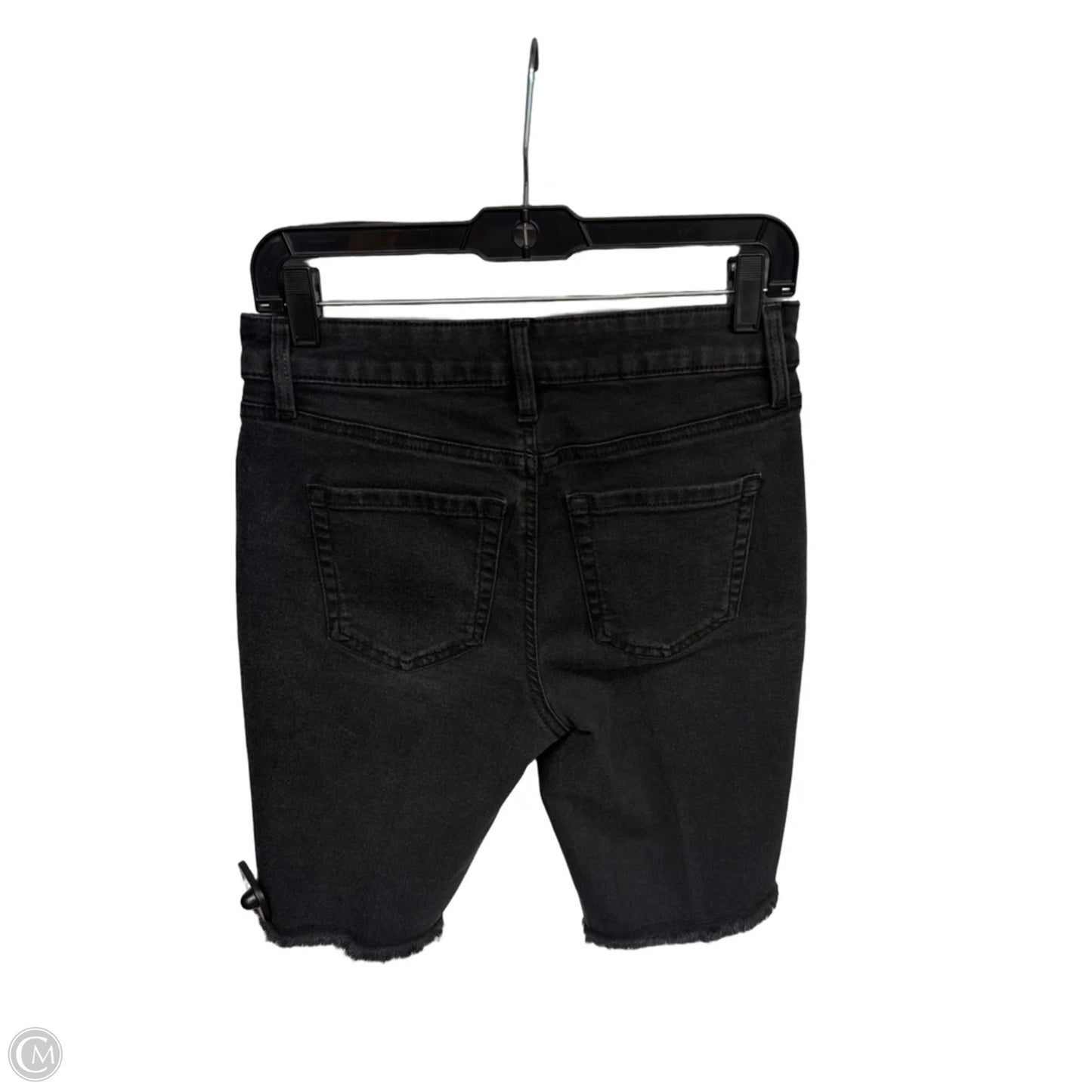 Shorts By Style And Company In Black Denim, Size: 6p