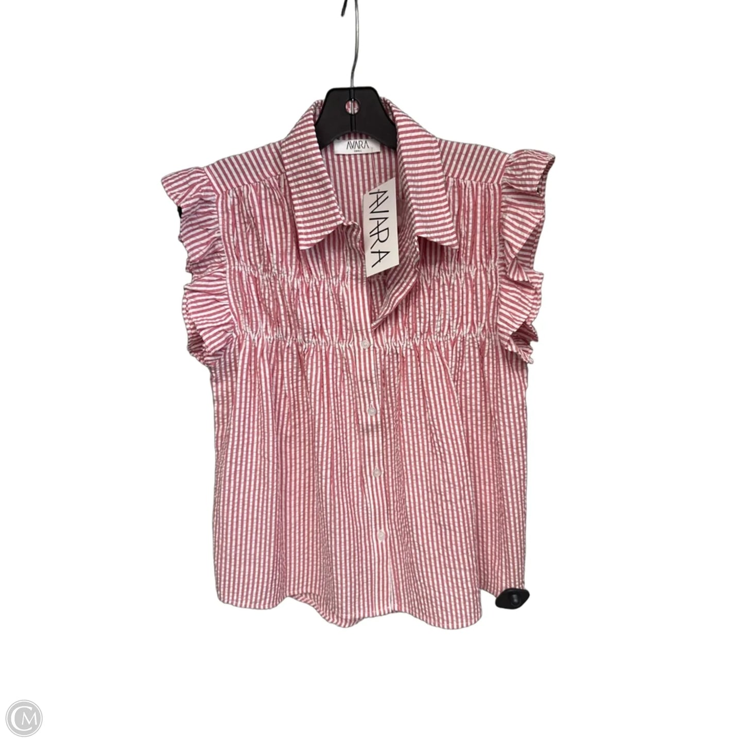 Top Sleeveless By Clothes Mentor In Striped Pattern, Size: S
