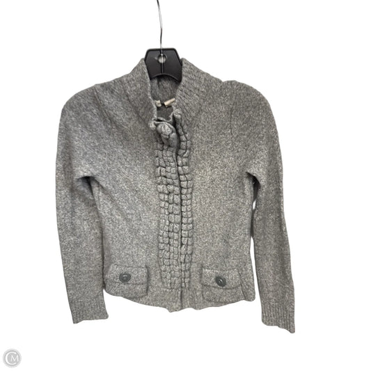 Sweater Cardigan By Moth In Grey, Size: S
