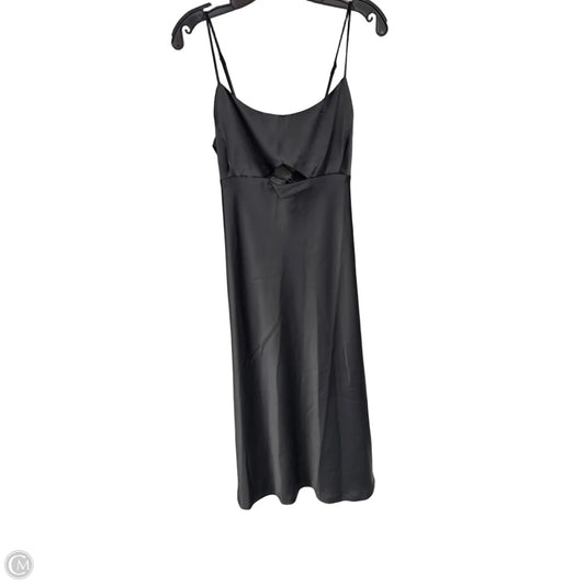 Dress Casual Maxi By Banana Republic In Black, Size: 14
