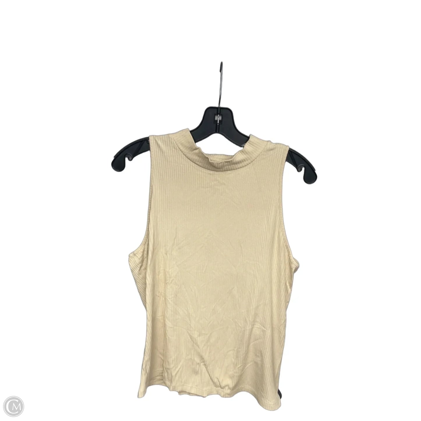 Top Sleeveless By Old Navy In Beige, Size: Xl