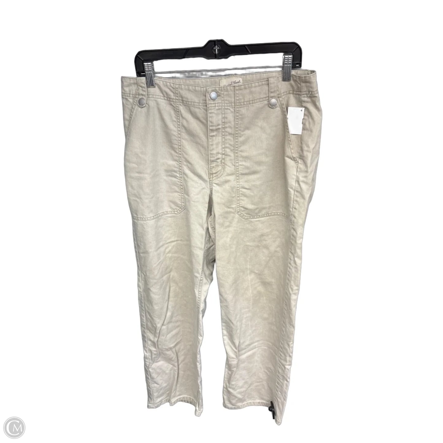Pants Cargo & Utility By Universal Thread In Cream, Size: 12
