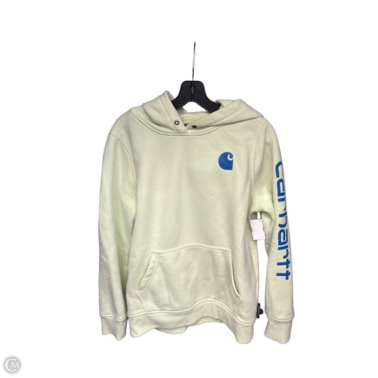 Sweatshirt Hoodie By Carhartt In Green, Size: M
