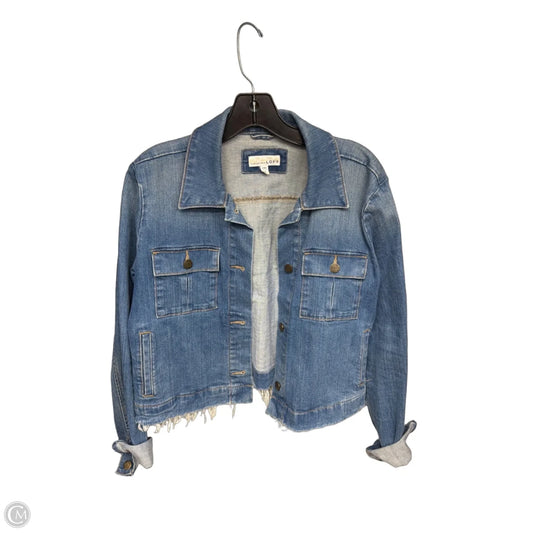 Jacket Denim By Loft In Blue Denim, Size: S
