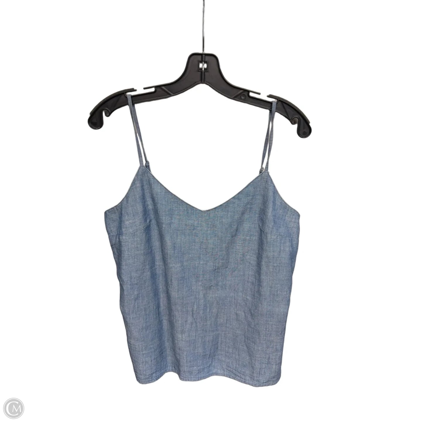 Top Sleeveless By J. Crew In Blue Denim, Size: 6