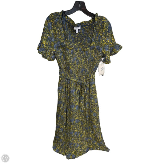 Dress Casual Maxi By Chelsea 28 In Blue & Yellow, Size: M