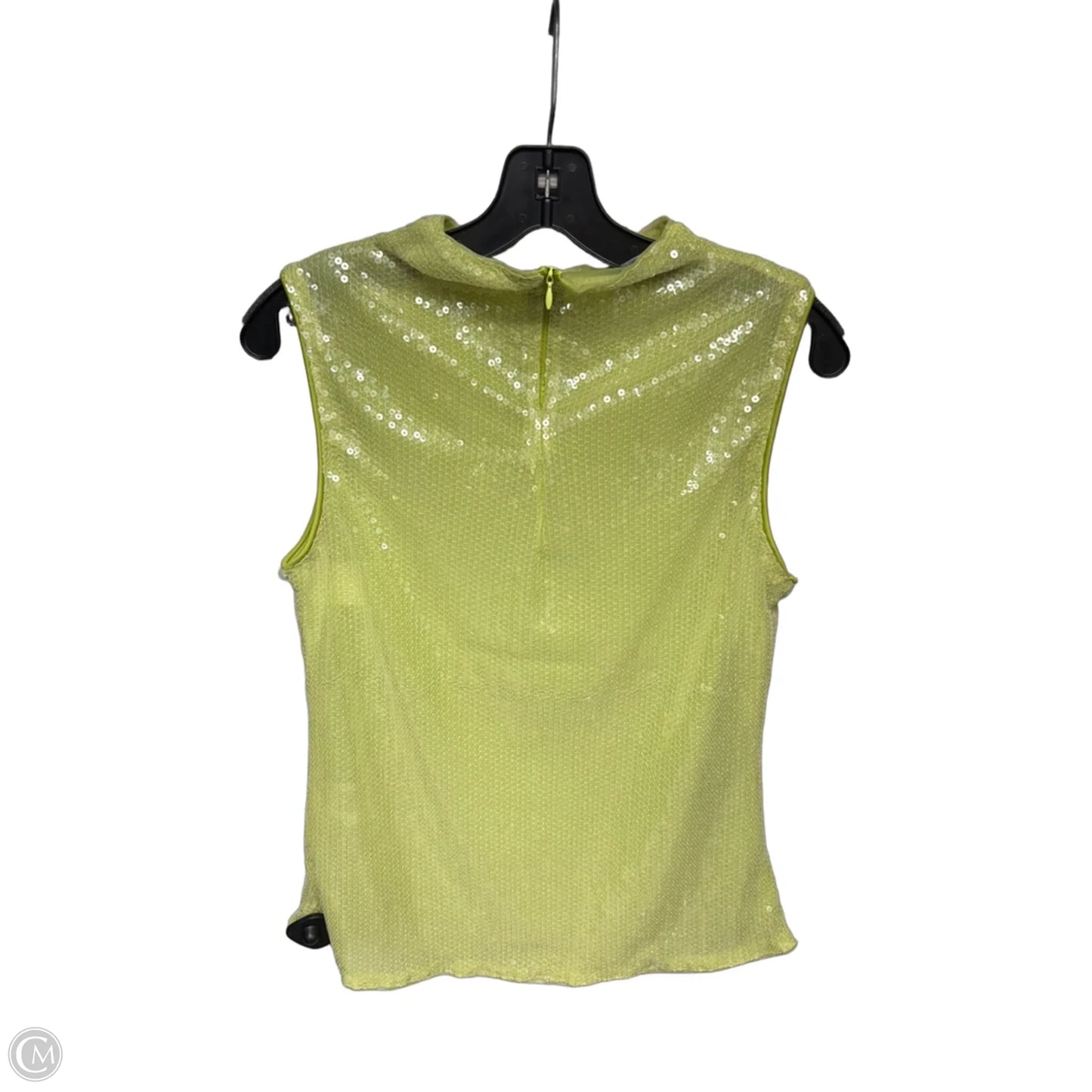 Top Sleeveless By Missguided In Green, Size: L