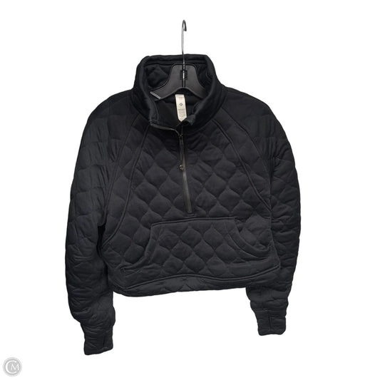 Athletic Jacket By Lululemon In Black, Size: S
