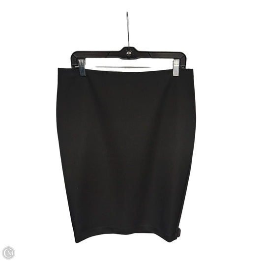 Skirt Midi By Vince Camuto In Black, Size: L