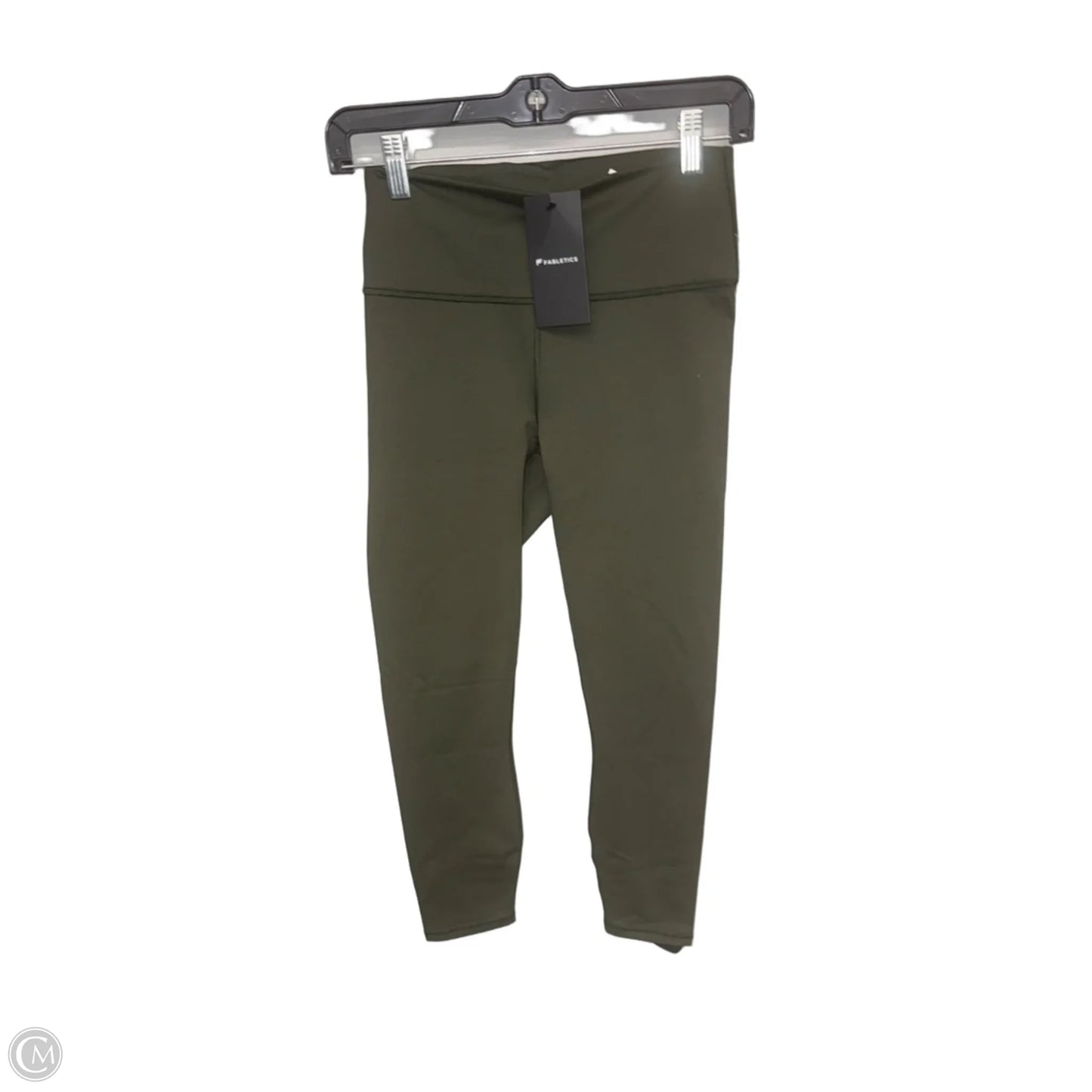 Athletic Leggings By Fabletics In Green, Size: S