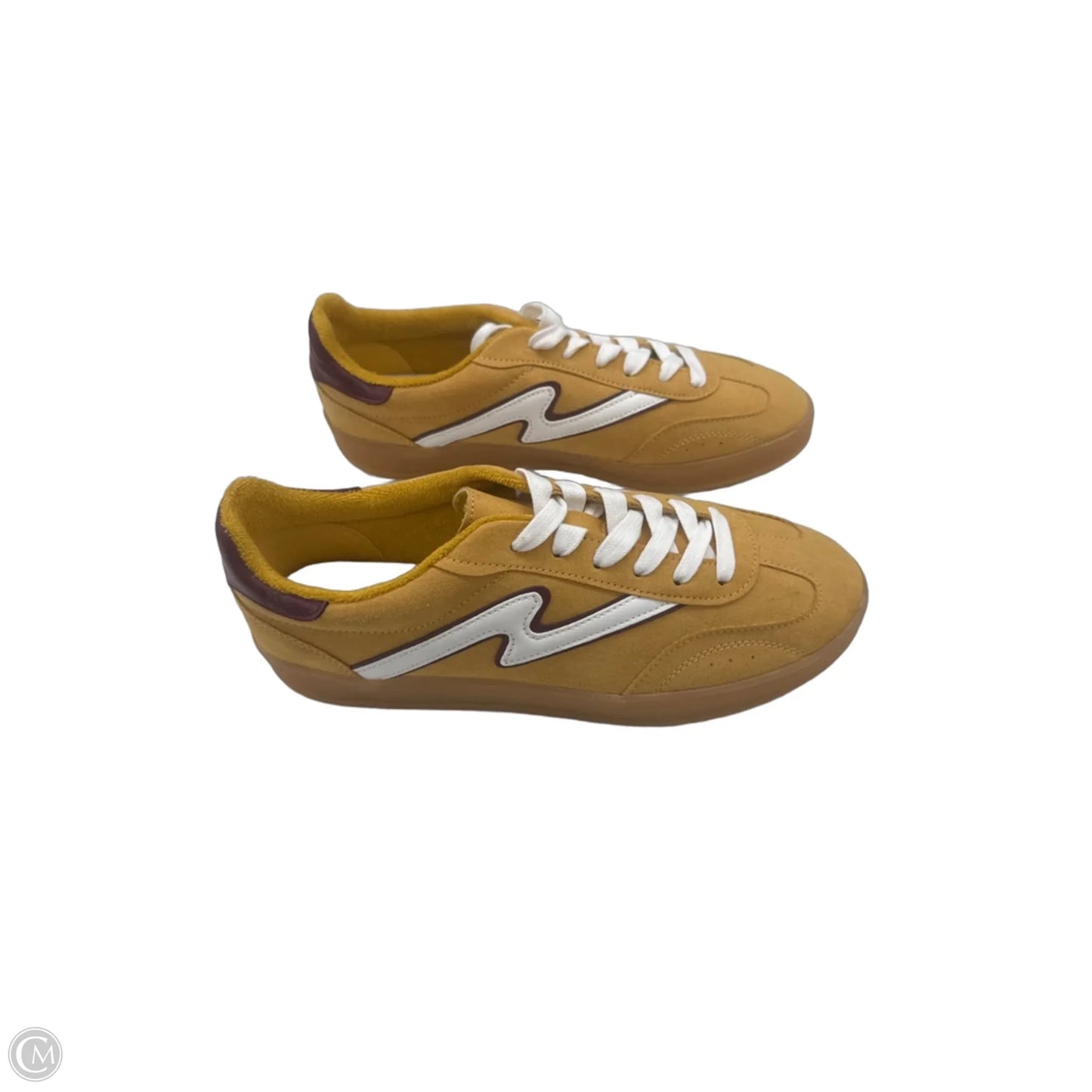 Shoes Sneakers By Madden Girl In Yellow, Size: 10