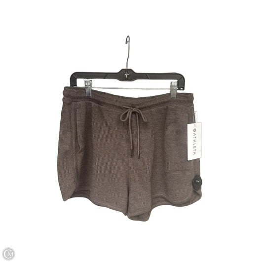 Athletic Shorts By Athleta In Brown, Size: L
