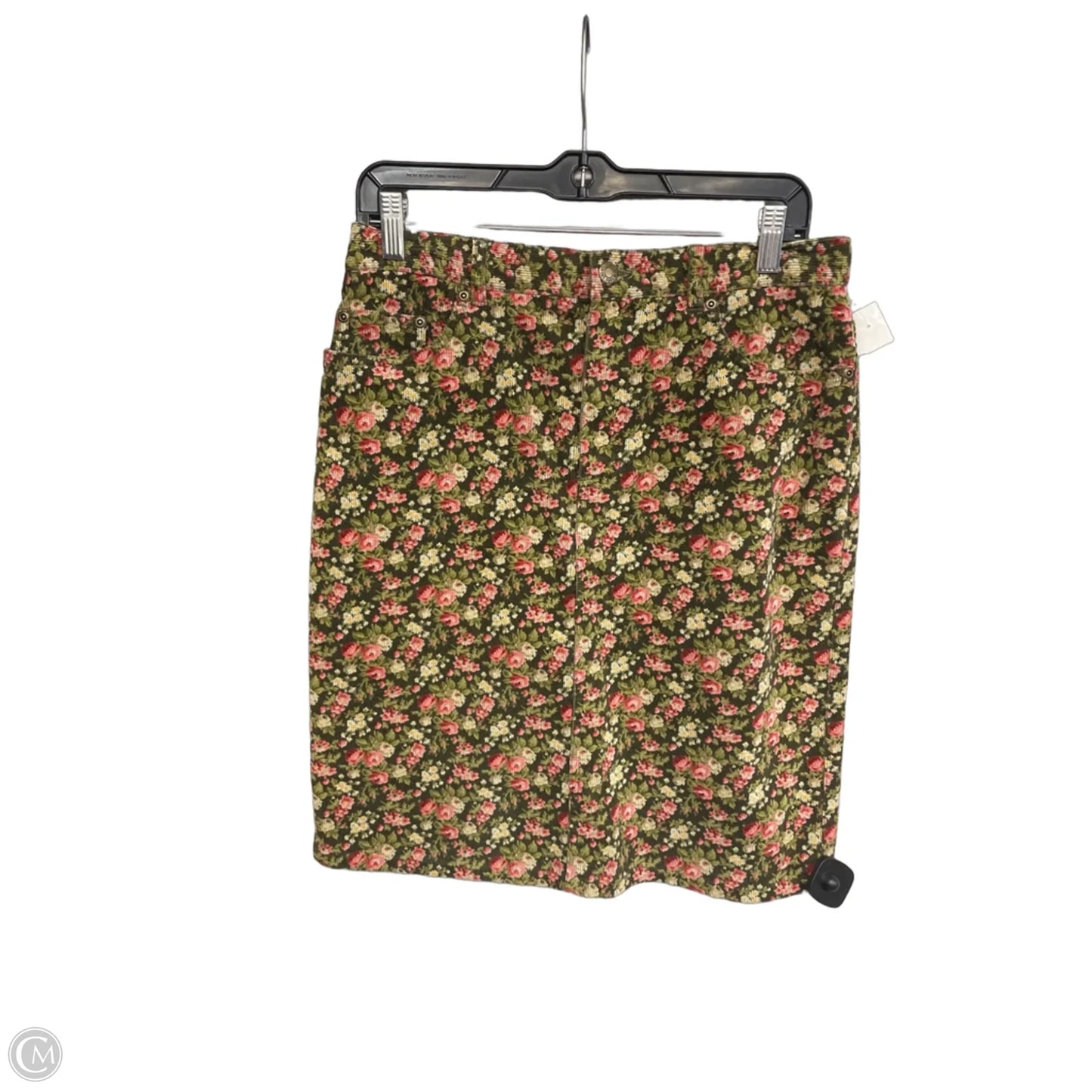 Skirt Midi By Jones New York In Floral Print, Size: 8