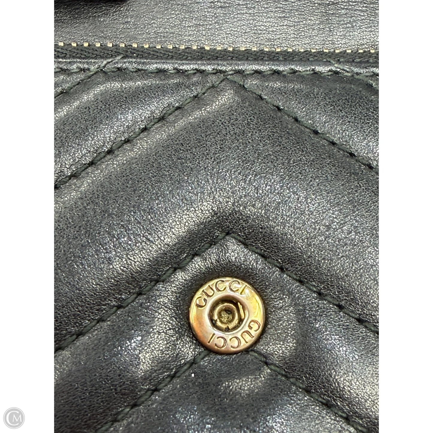 Wallet Luxury Designer By Gucci, Size: Small