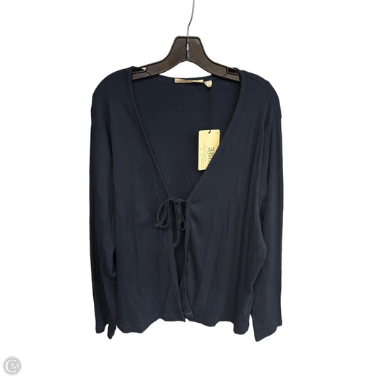 Cardigan By Clothes Mentor In Blue, Size: 20