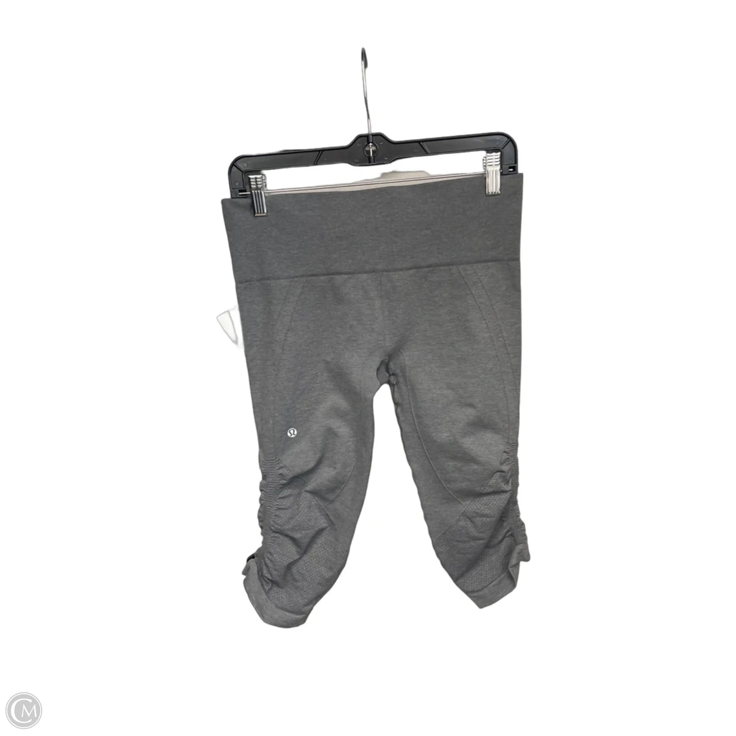 Athletic Leggings Capris By Lululemon In Grey, Size: S
