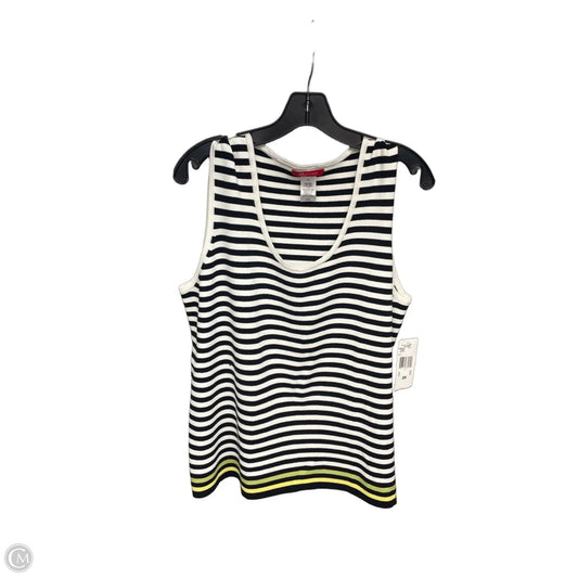 Top Sleeveless By Anne Klein In Striped Pattern, Size: 2x