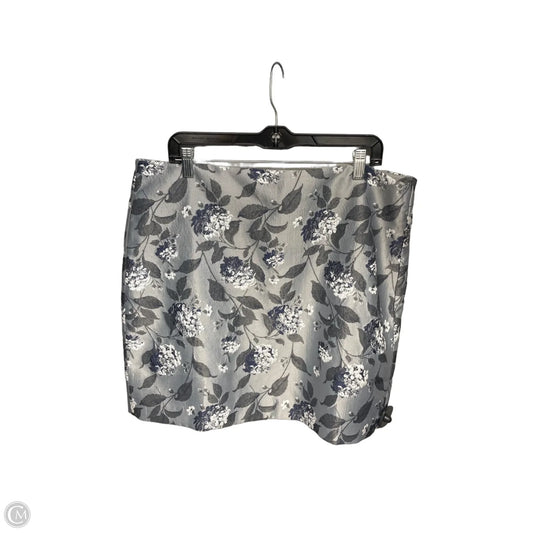 Skirt Midi By Loft In Blue, Size: 16