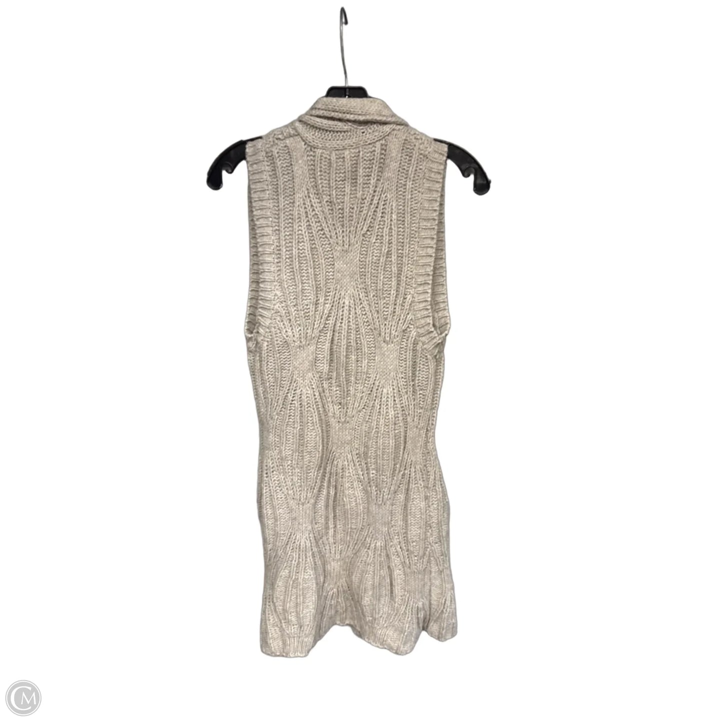 Sweater Cardigan By Cabi In Grey, Size: M
