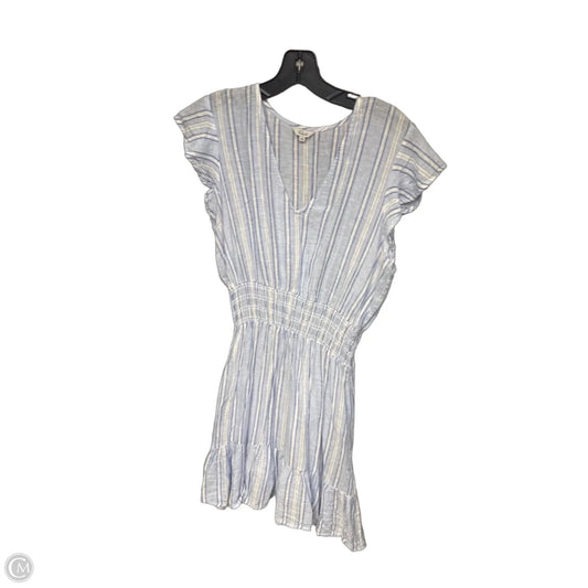 Dress Casual Midi By Rails In Blue & White, Size: M