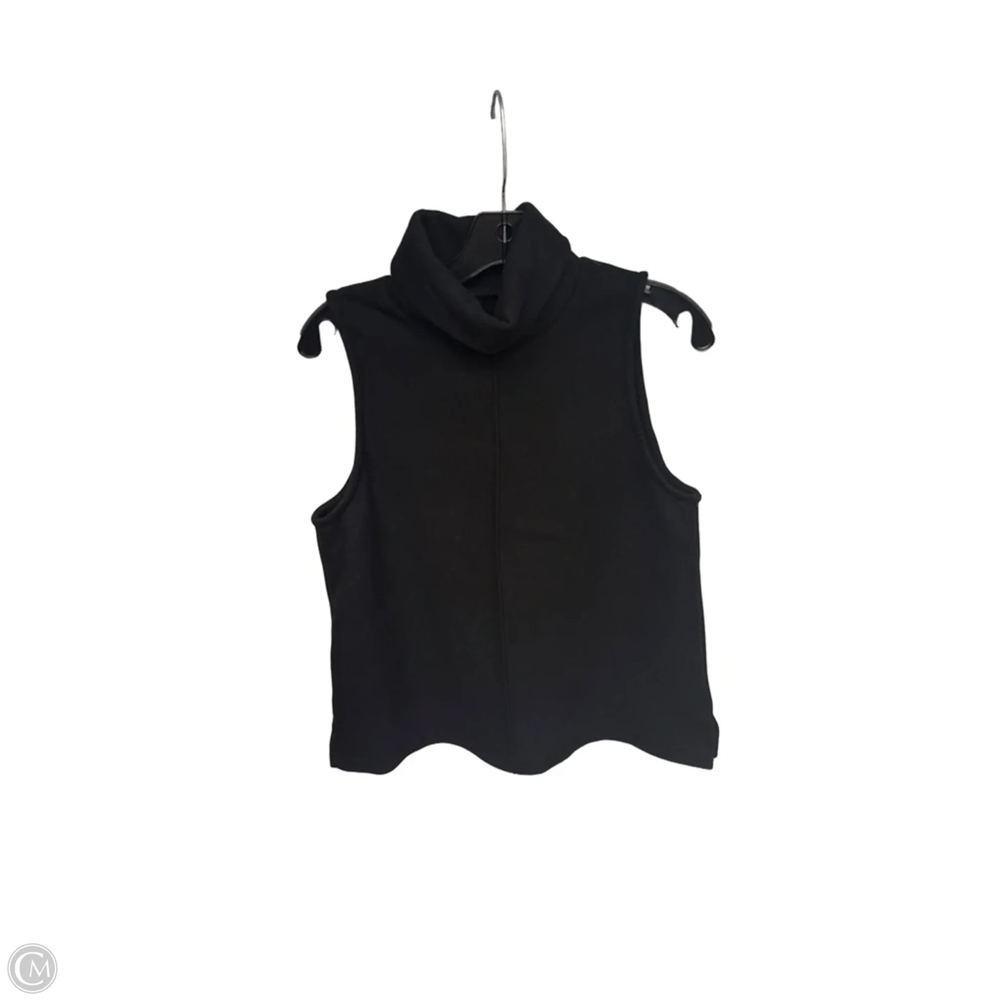 Top Sleeveless By Clothes Mentor In Black, Size: M