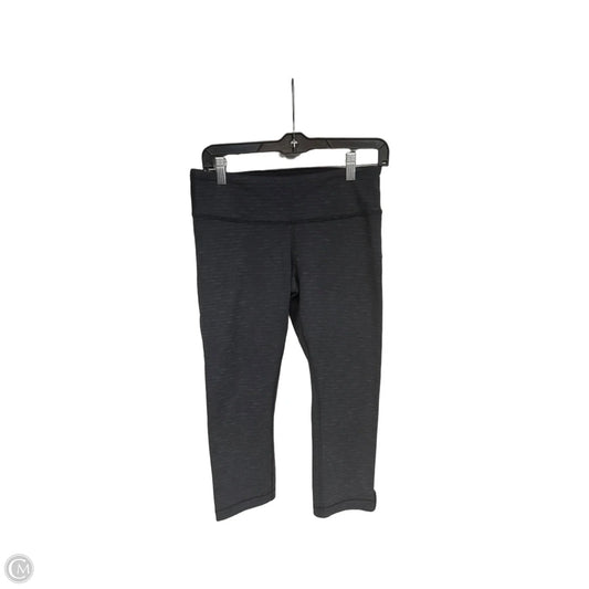 Athletic Capris By Lululemon In Grey, Size: 10