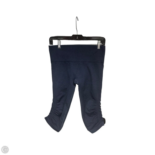 Athletic Capris By Lululemon In Blue, Size: M