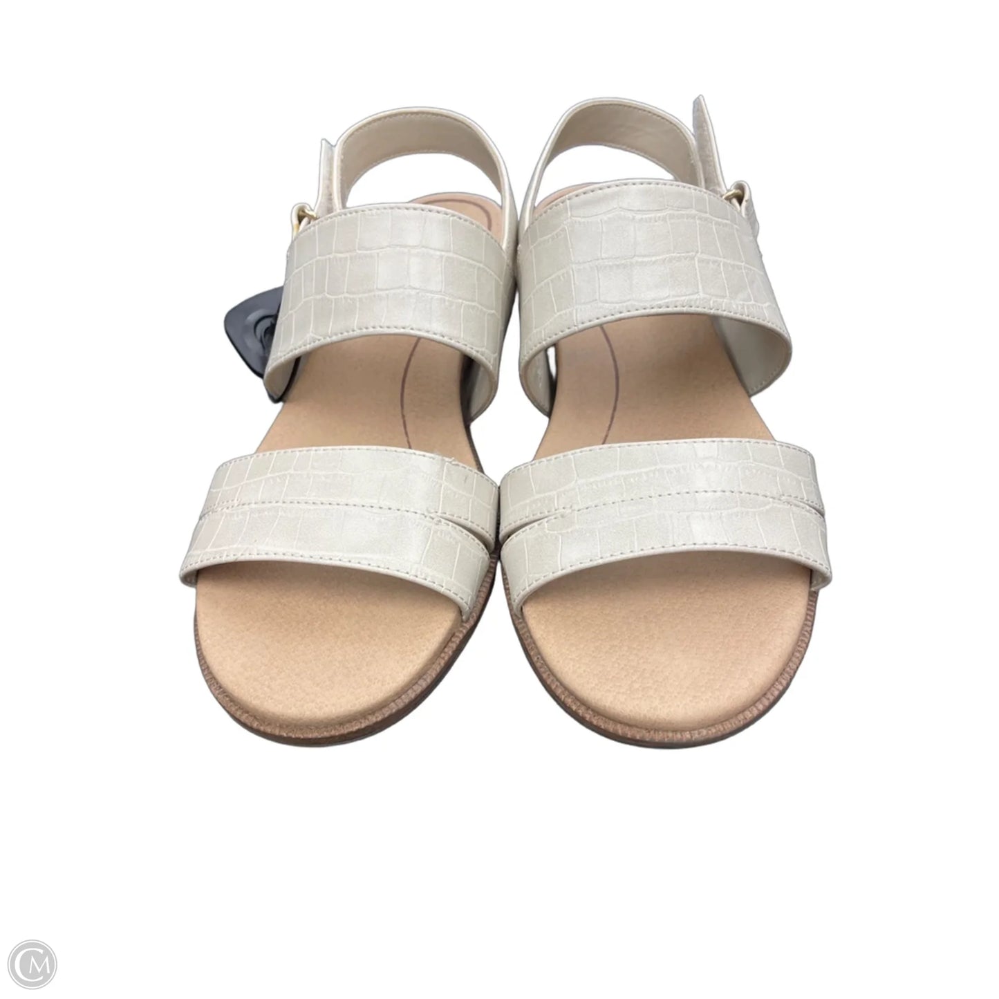 Sandals Flats By Dr Scholls In Beige, Size: 8.5