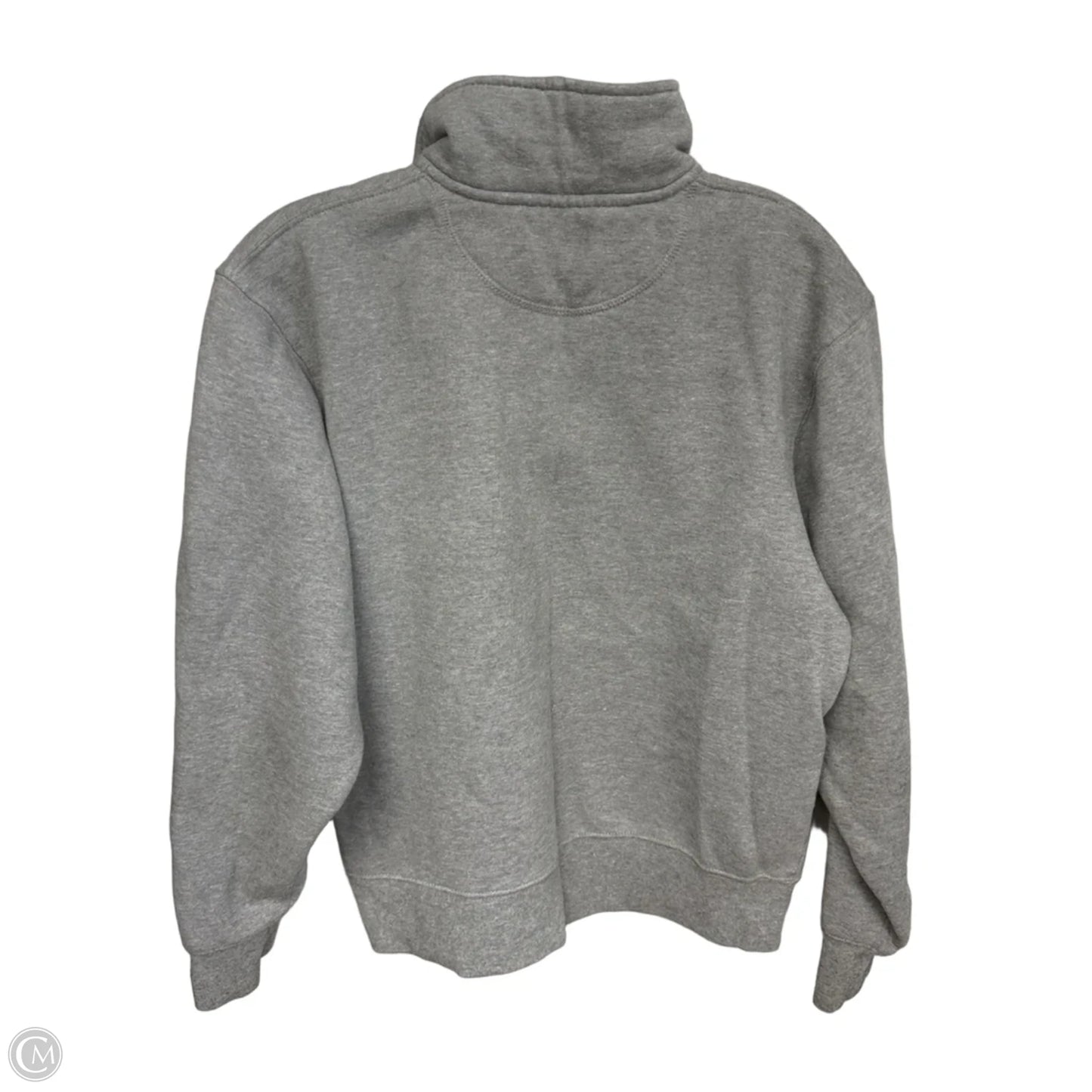 Athletic Sweatshirt Collar By Jansport In Grey & Red, Size: S