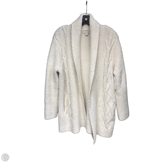Sweater Cardigan By Barefoot Dreams In Cream, Size: M