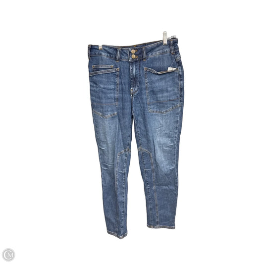 Jeans Straight By Pilcro In Blue Denim, Size: 26