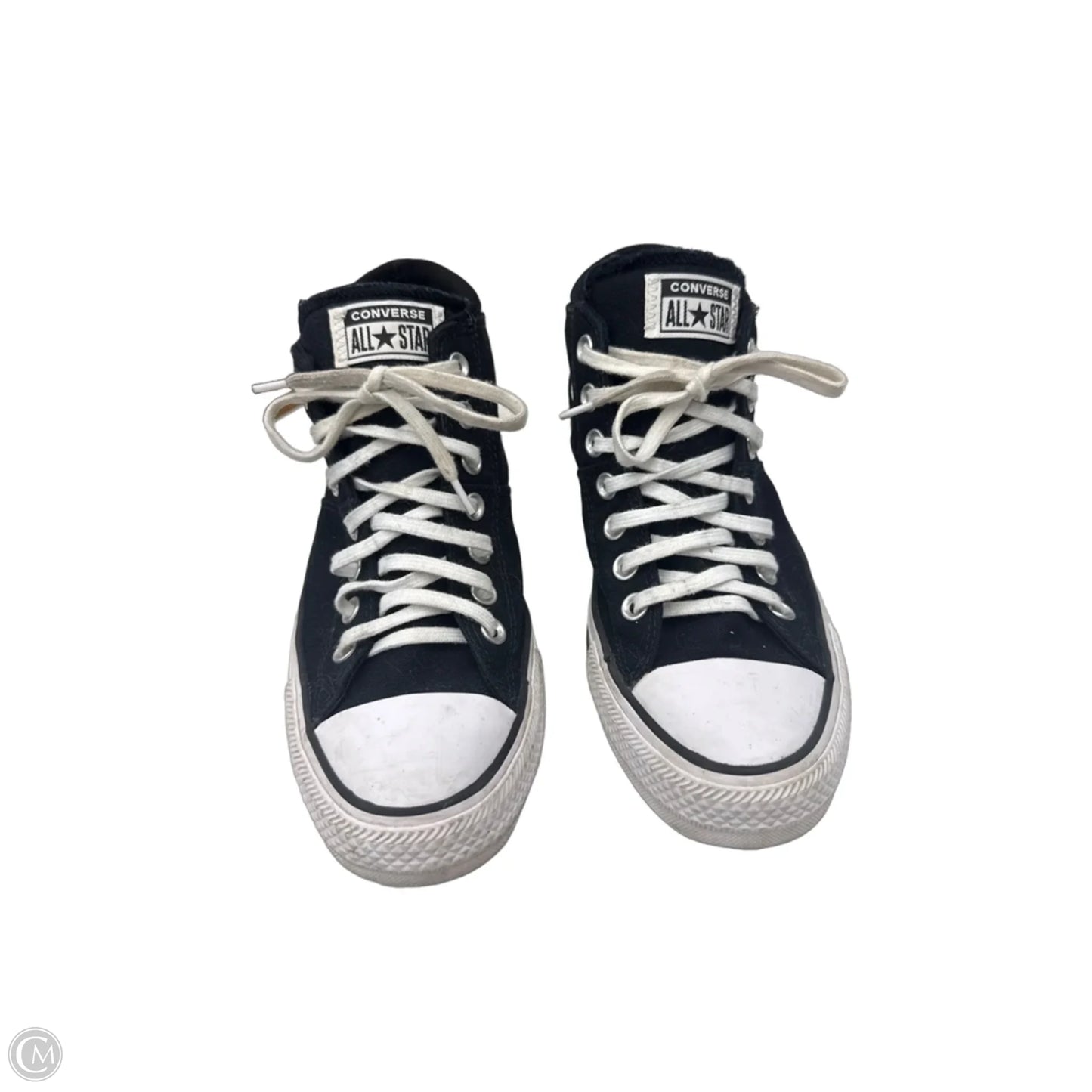 Shoes Sneakers By Converse In Black & White, Size: 9