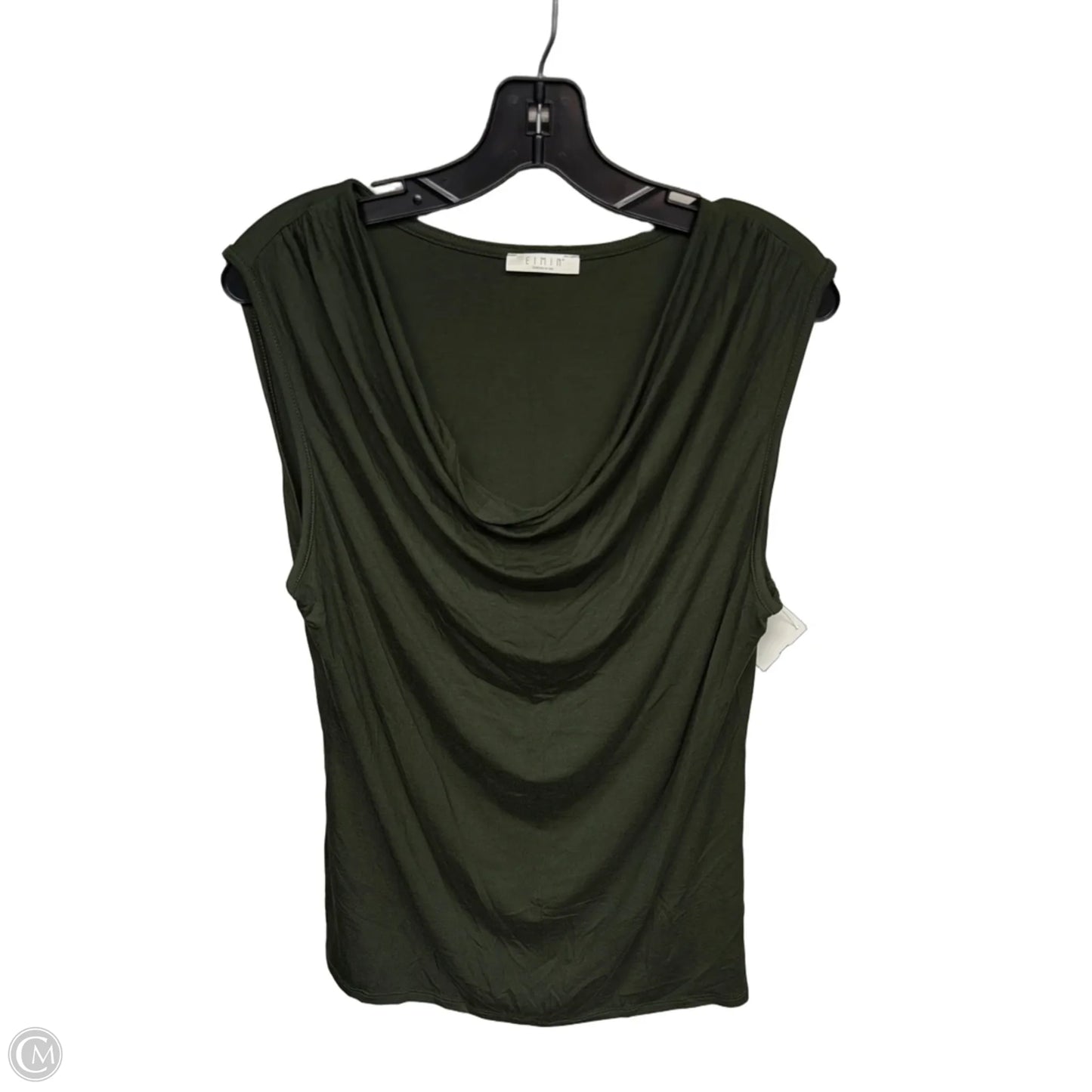 Top Sleeveless By Clothes Mentor In Green, Size: 2x