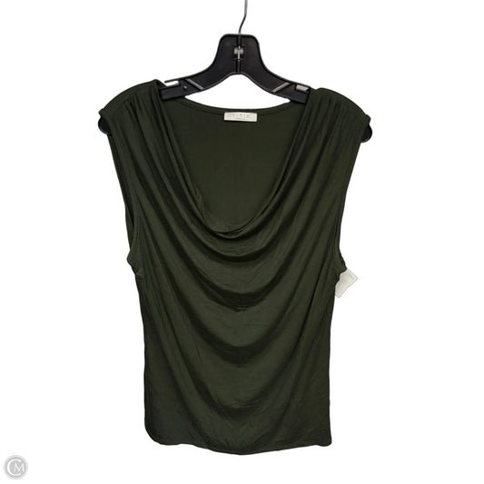Top Sleeveless By Clothes Mentor In Green, Size: 2x