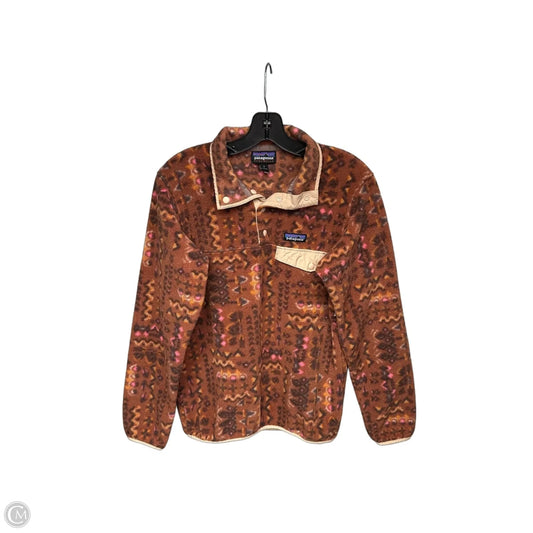 Athletic Fleece By Patagonia In Orange & Pink, Size: S
