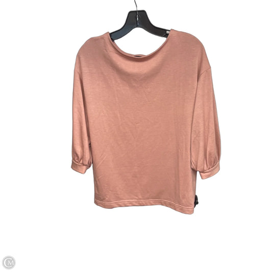 Top Short Sleeve By Banana Republic In Pink, Size: Xs