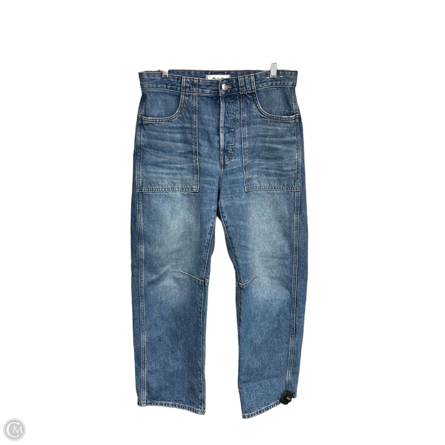 Jeans Wide Leg By Madewell In Blue Denim, Size: 26