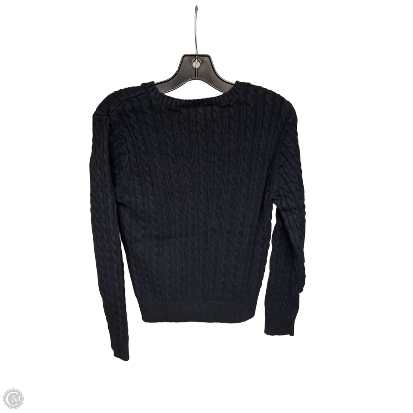 Sweater By Liz Claiborne In Navy, Size: Xl