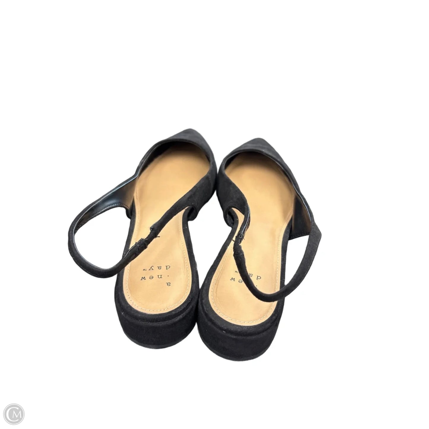 Shoes Flats By A New Day In Black, Size: 7